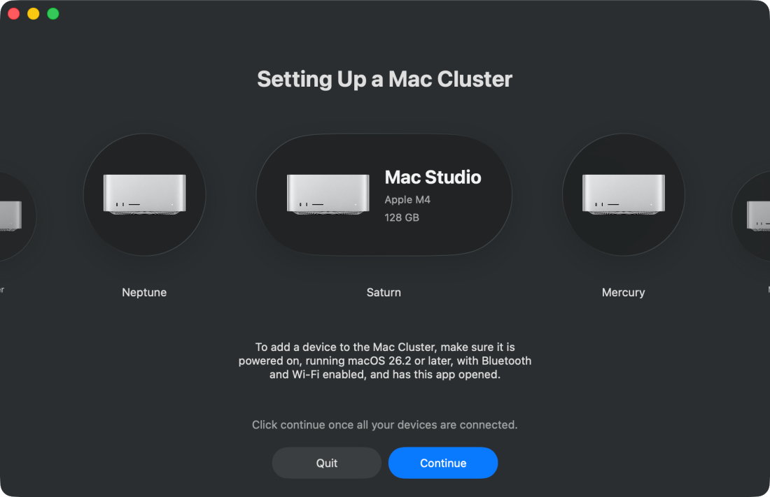 Mac Cluster Setup Assistant 1