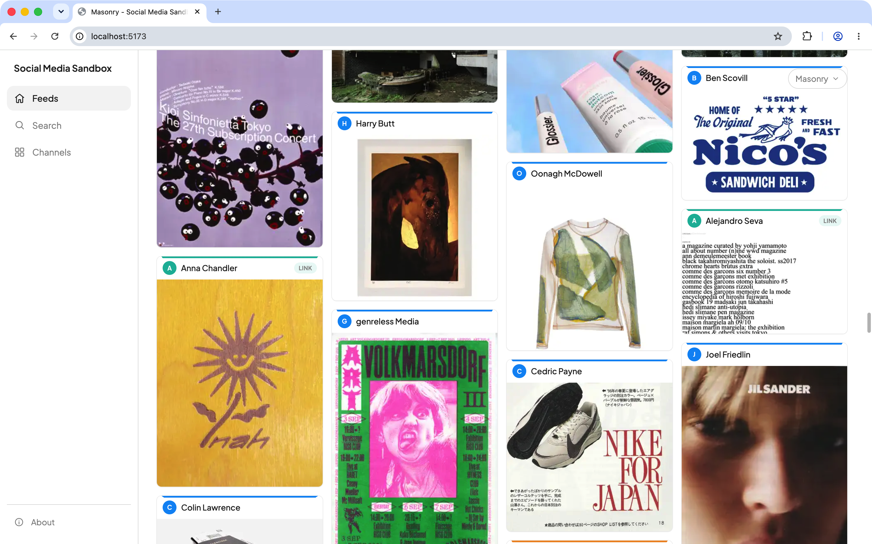 Social Media Sandbox 1